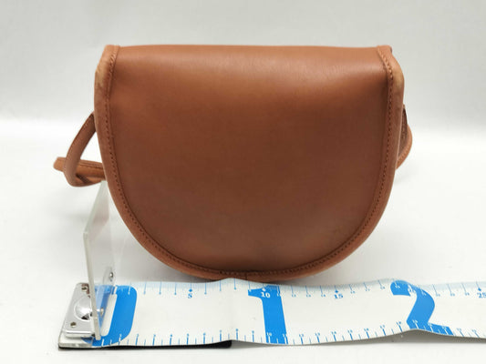 COACH Old Turnlock Shoulder Bag in Camel