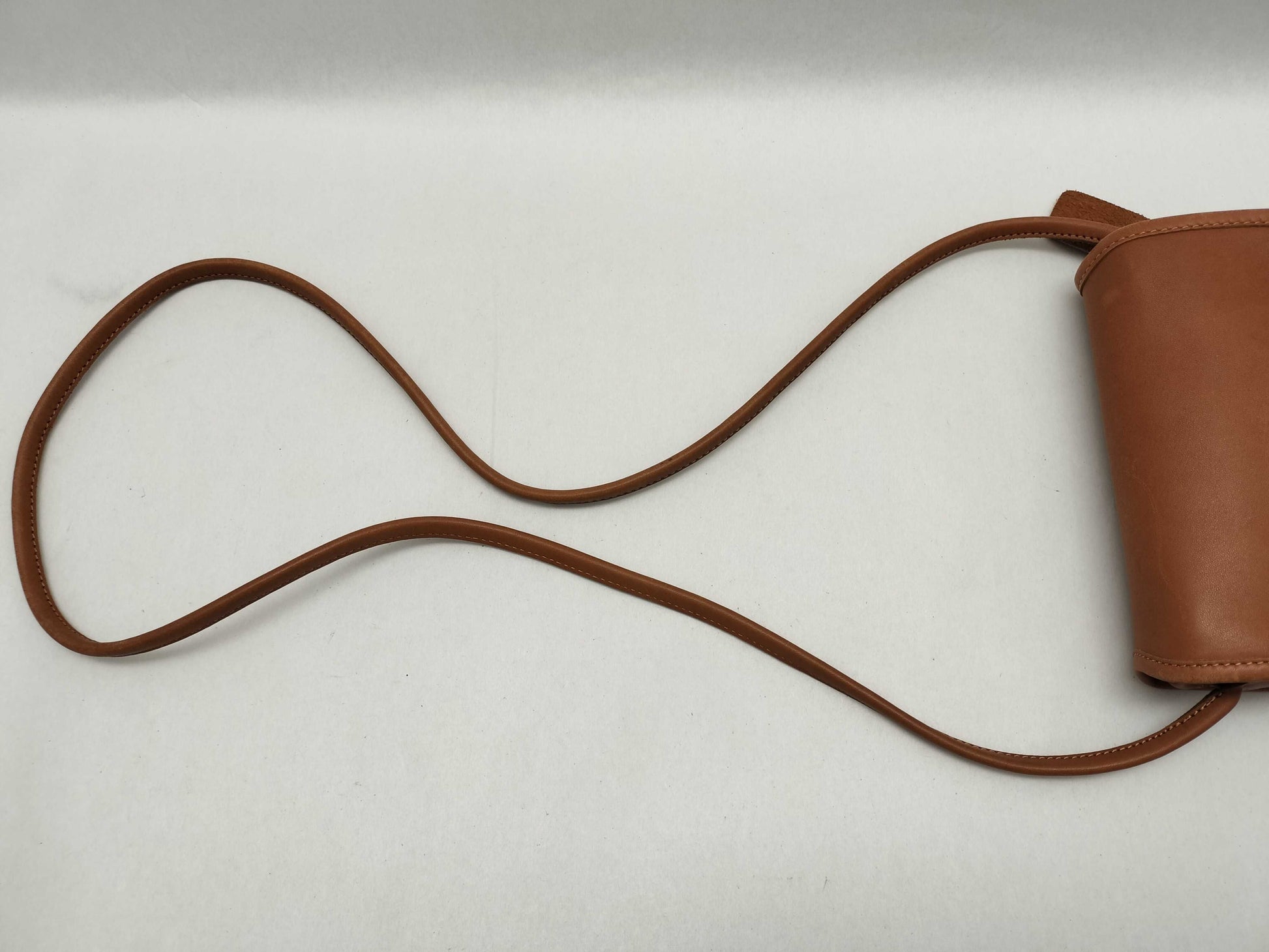 COACH Old Turnlock Shoulder Bag in Camel