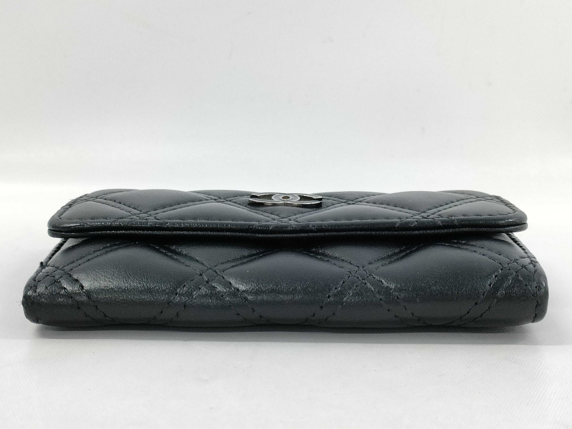 CHANEL Card Case Black Card Case, Pass Case, Business Card Case