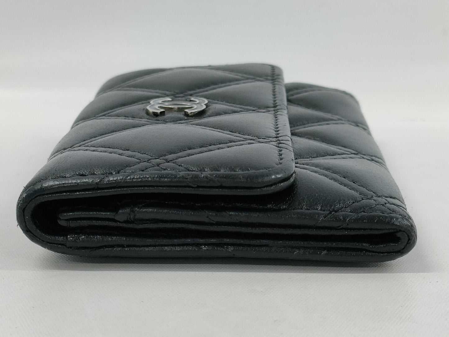 CHANEL Card Case Black Card Case, Pass Case, Business Card Case