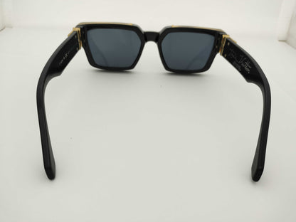 LOUIS VUITTON Millionaire Sunglasses, Plastic, Black, Z1165W