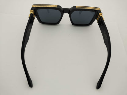 LOUIS VUITTON Millionaire Sunglasses, Plastic, Black, Z1165W