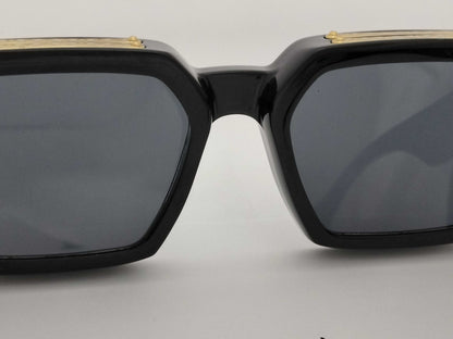 LOUIS VUITTON Millionaire Sunglasses, Plastic, Black, Z1165W