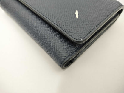 Margiela 4-Stitch Compact Wallet Leather Wallet