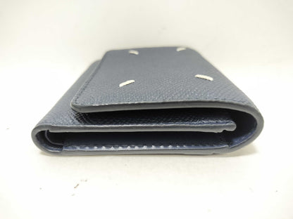 Margiela 4-Stitch Compact Wallet Leather Wallet