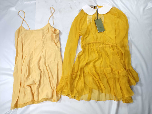 GUCCI Unused Yellow Dress