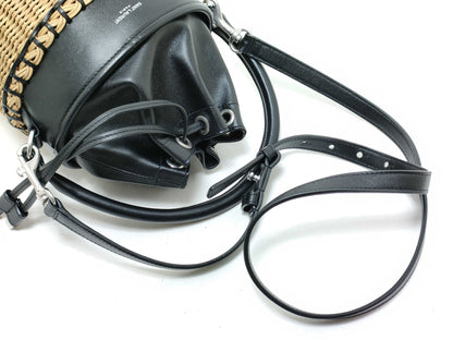 SAINT LAURENT SAINT LAURENT Unused Wicker 2-Way Shoulder Bag