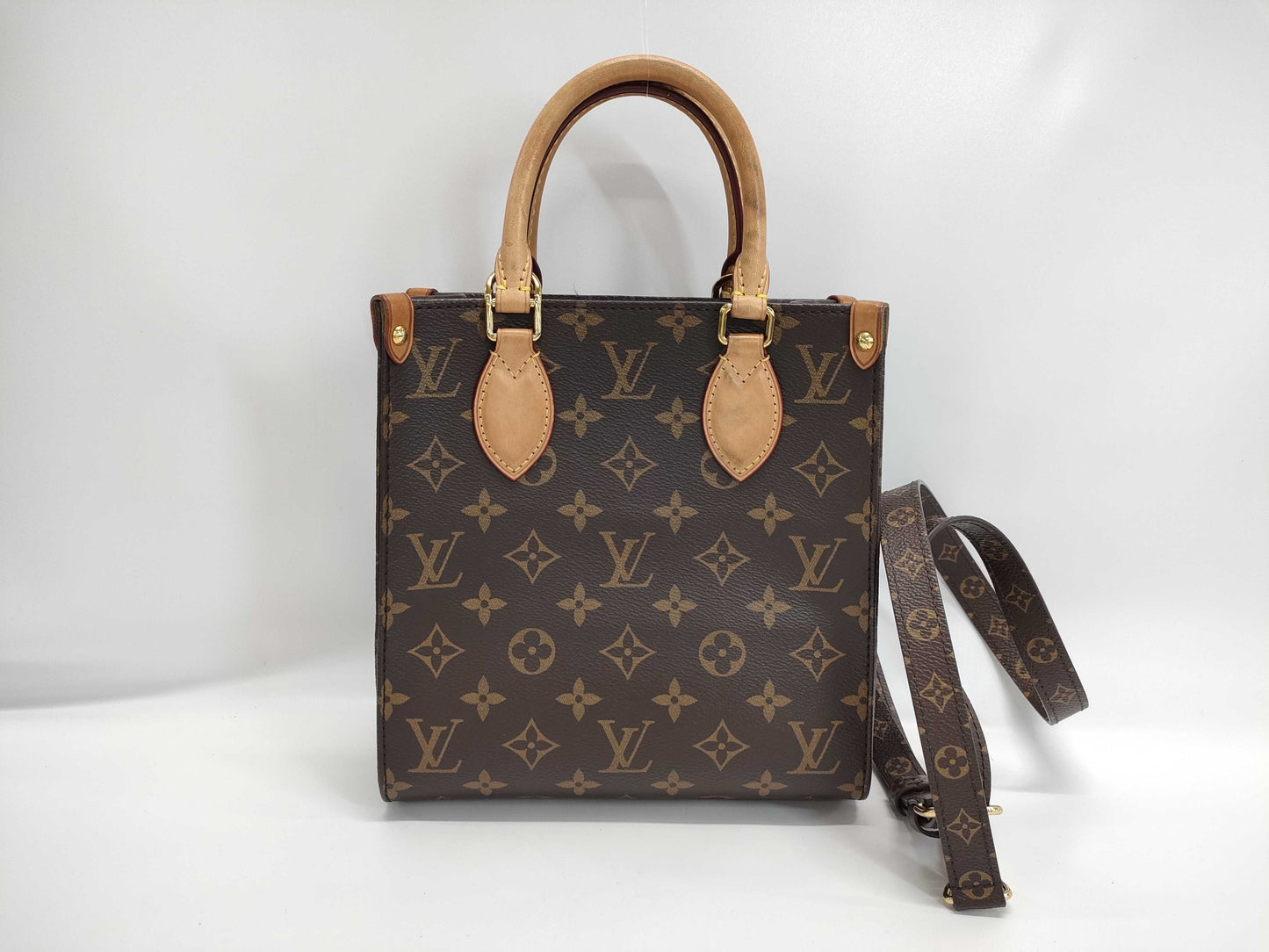 LOUIS VUITTON Sac Plat BB Tote Bag