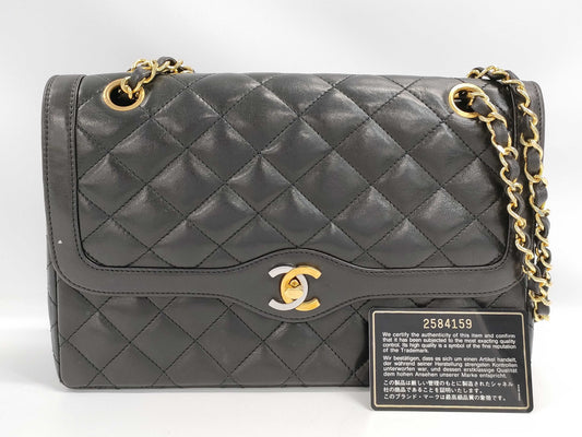CHANEL Chain Shoulder Bag Black No. 2 Shoulder Bag