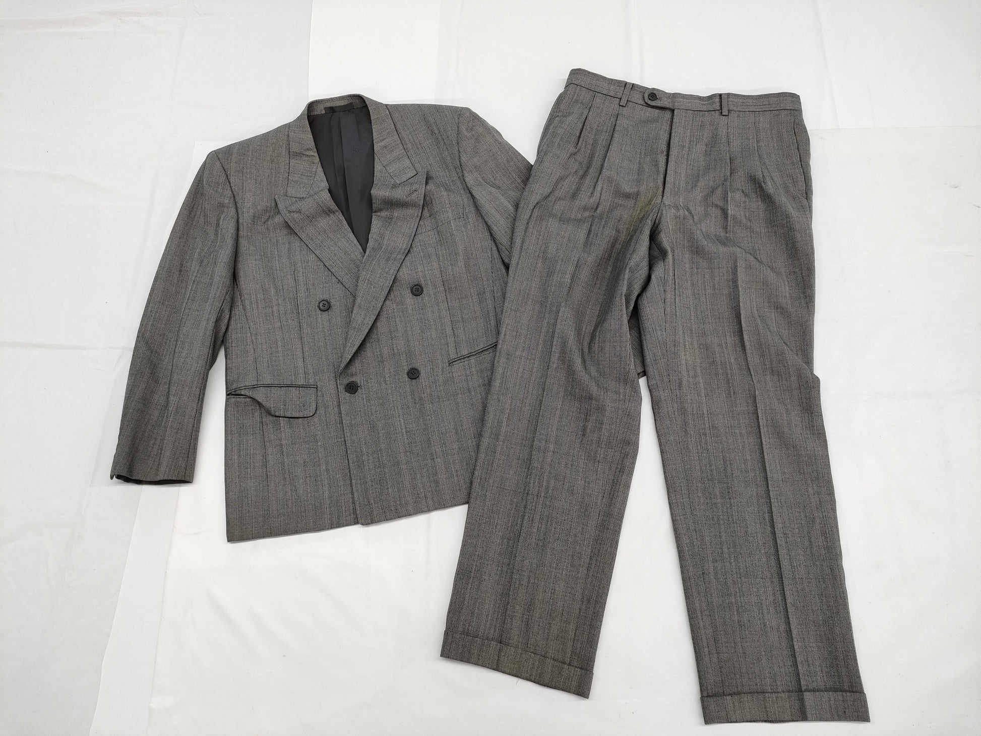 Dior Christian Dior Men's Double-Breasted Suit, Size 175cm , Wool, Other Christian Dior Apparel