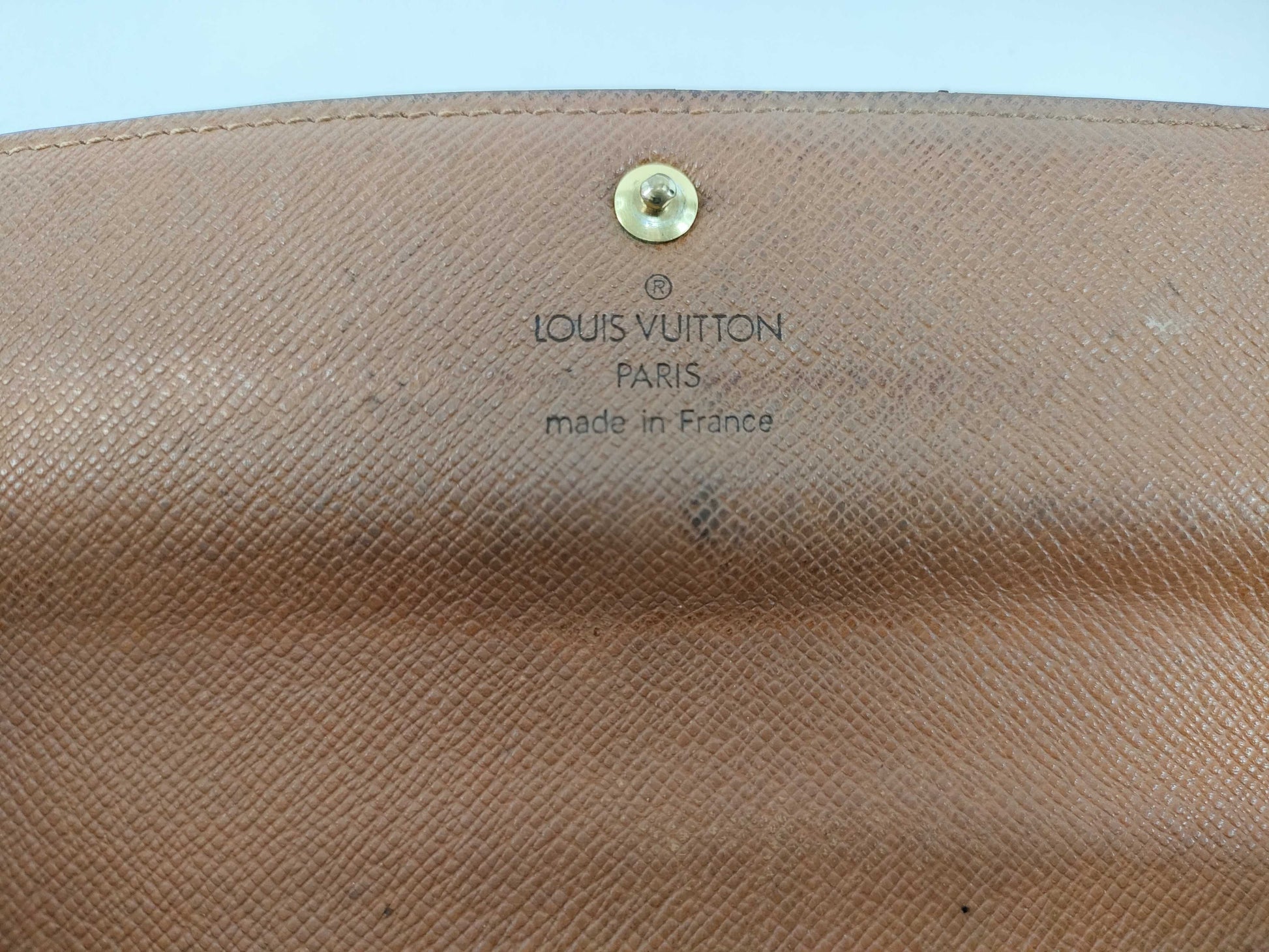 LOUIS VUITTON Monogram Louis Vuitton Long Wallet Set of 3 with Serial Number