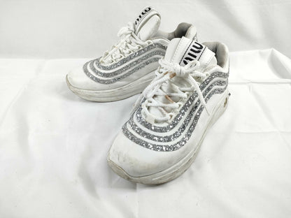 Miu Miu Miu glitter beaded stud platform sneakers MIU MIU sneakers