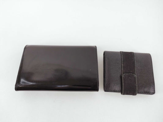 Salvatore Ferragamo Vara Ferragamo Gancini Vara Ribbon Wallet Set of 2 Salvatore Ferragamo Wallets
