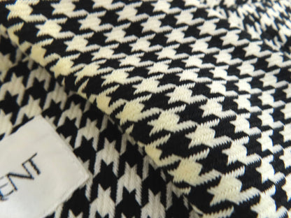 Yves Saint Laurent Houndstooth Tailored Jacket, Size 38 M, Yves Saint Laurent Jacket