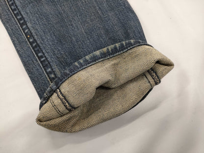 CHANEL Matelasse Leather Denim Pants, Size 38, Medium, Cotton, CHANEL Pants