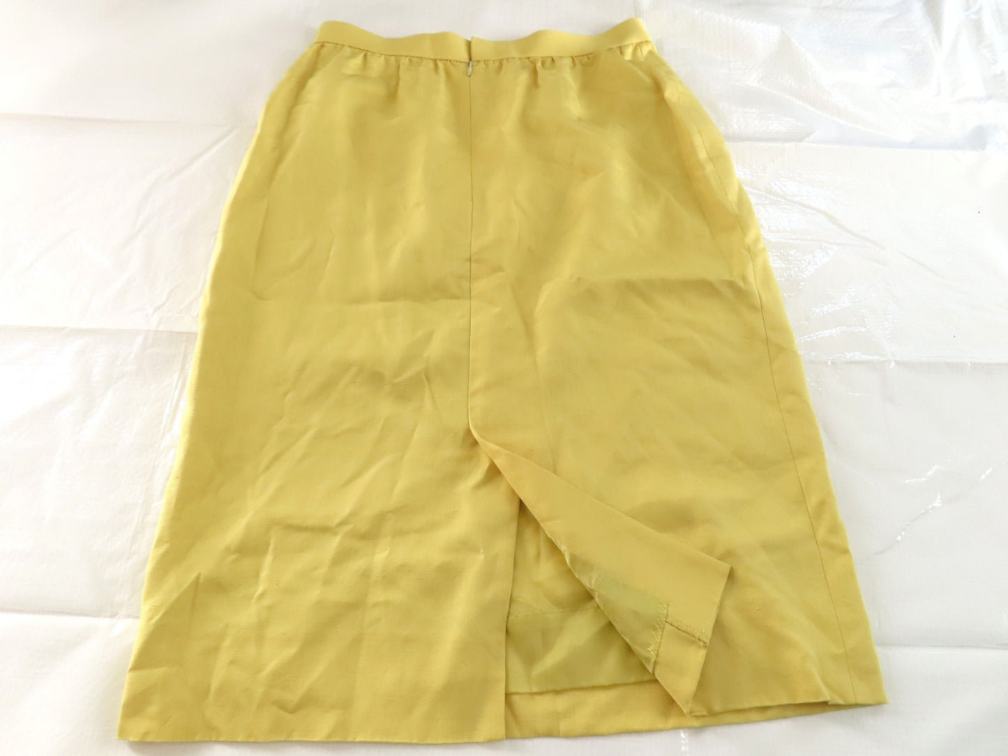 GIVENCHY Women's Yellow Suit, Size 12, with GIVENCHY Jacket