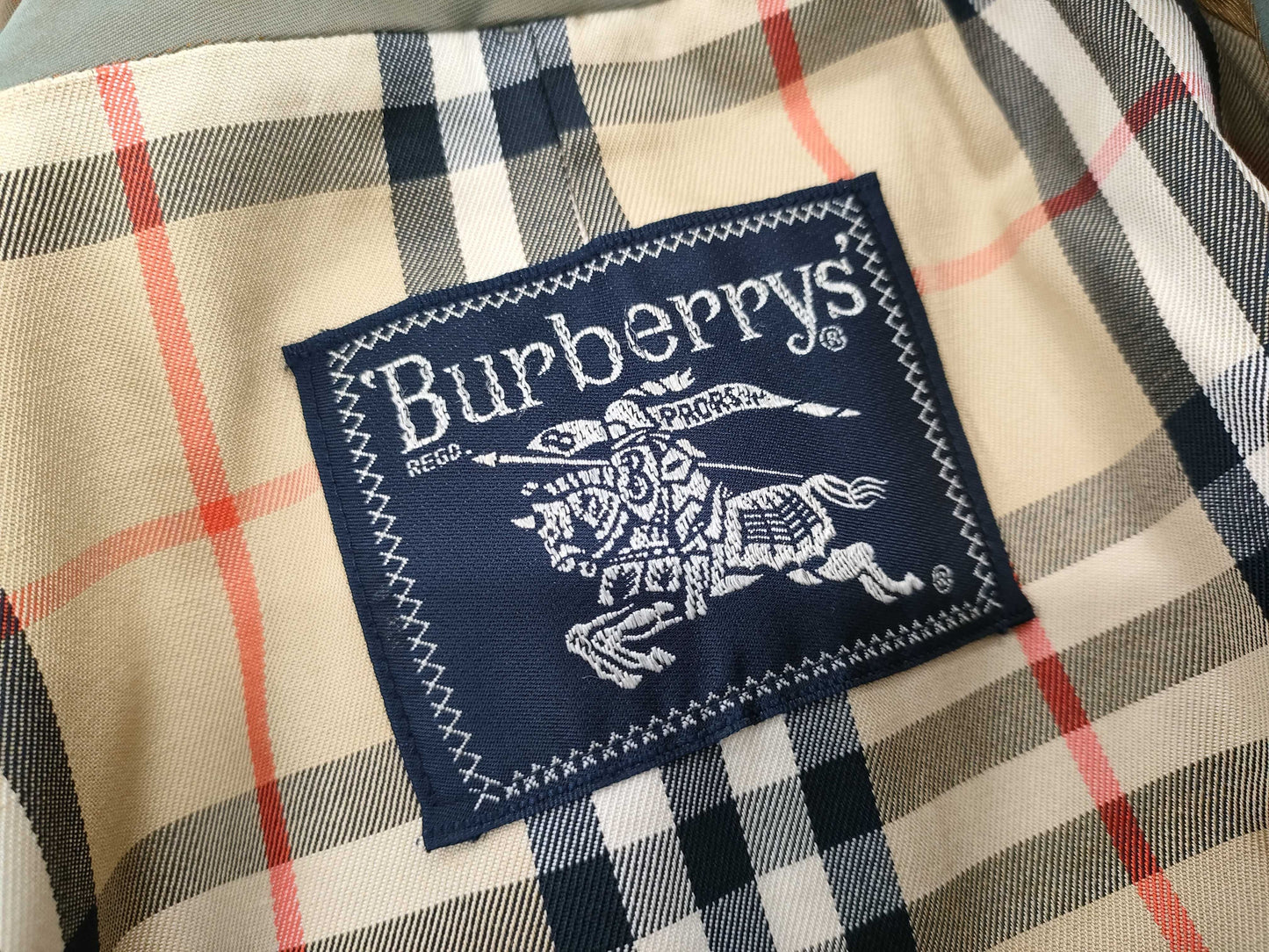 Burberry Men's Iridescent Shiny Trench Coat, Size 170, C-TK83