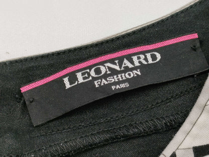 LEONARD LEONARD Floral Print Cut and Sewn T-Shirt, Size M, Women's