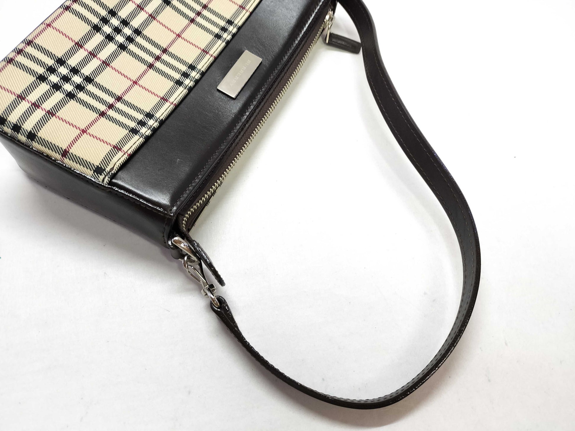BURBERRY Nova Check Handbag Shoulder Bag