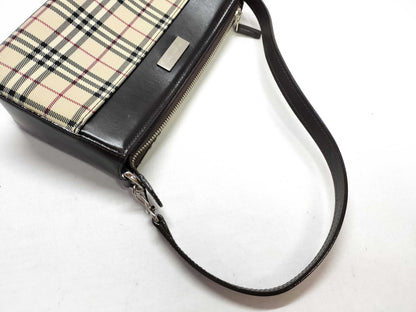 BURBERRY Nova Check Handbag Shoulder Bag