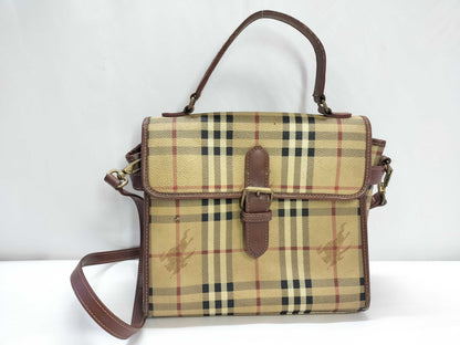 BURBERRY Nova Check Shoulder Bag