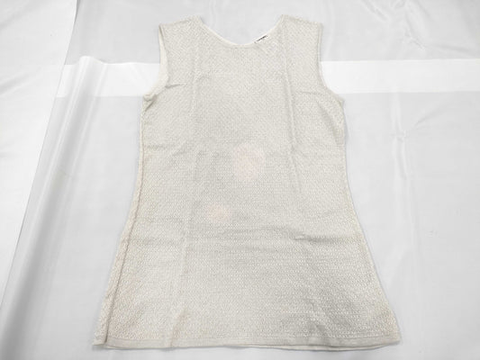 CHANEL Tank Top Gray 09P #38 Tops
