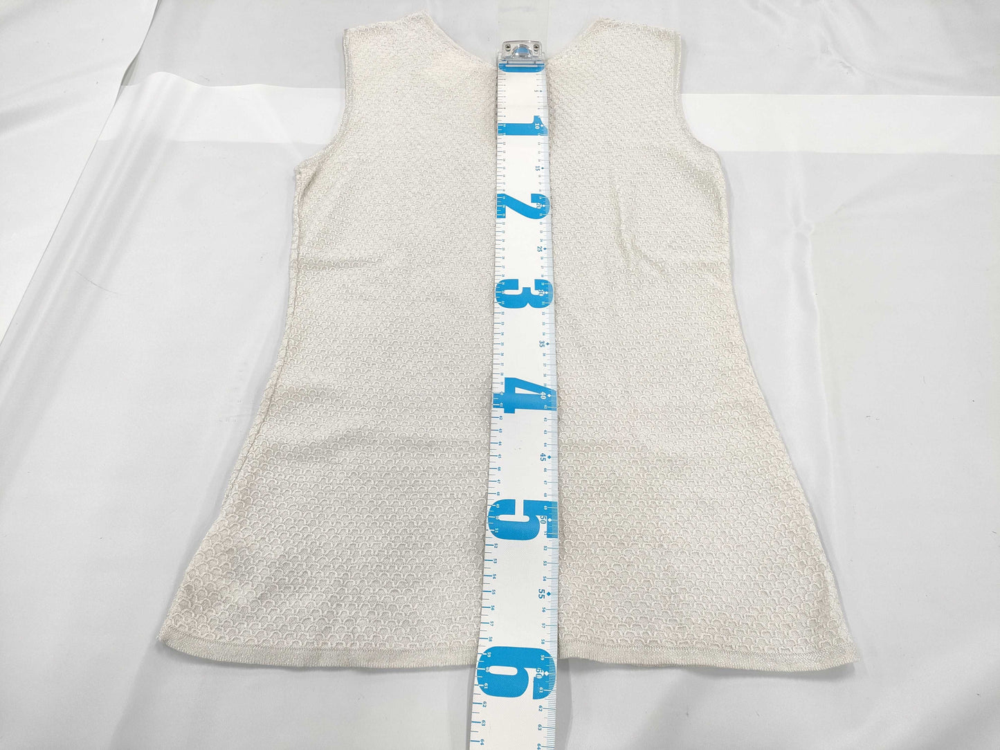 CHANEL Tank Top Gray 09P #38 Tops