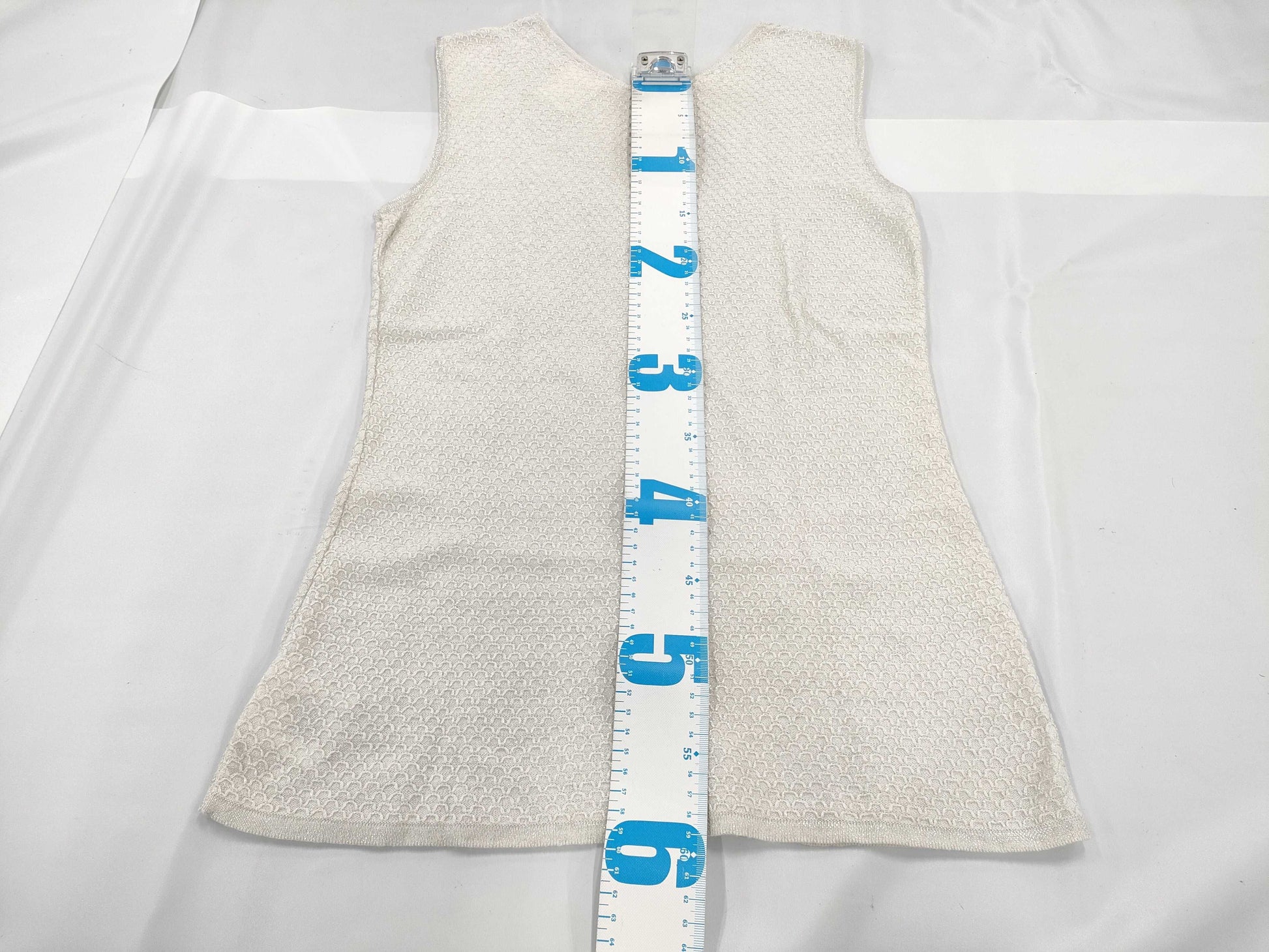 CHANEL Tank Top Gray 09P #38 Tops