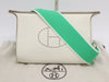 HERMES Leather Vide Poche Gris Pale B Stamp 2023 Shoulder Bag