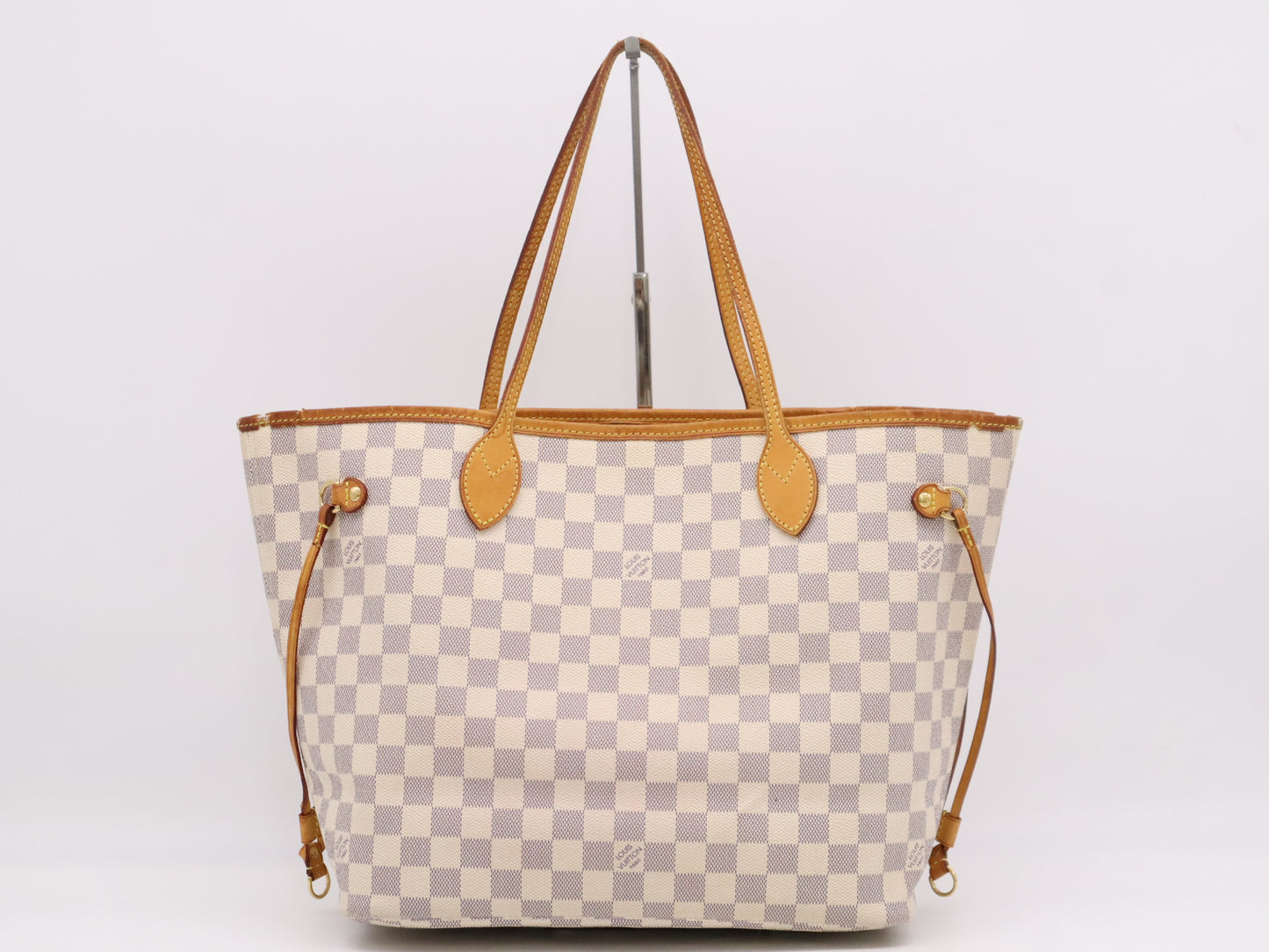 LOUIS VUITTON N51107 Azure Neverfull MM Old Model Tote Bag