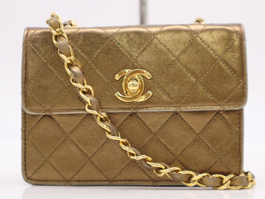CHANEL Matelasse Shoulder Bag, S Chain, GD Hardware, 1774316 Shoulder Bag