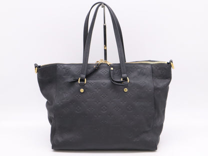 LOUIS VUITTON M93410 Empreinte Le Migneuse PM Tote Bag with Shoulder Strap