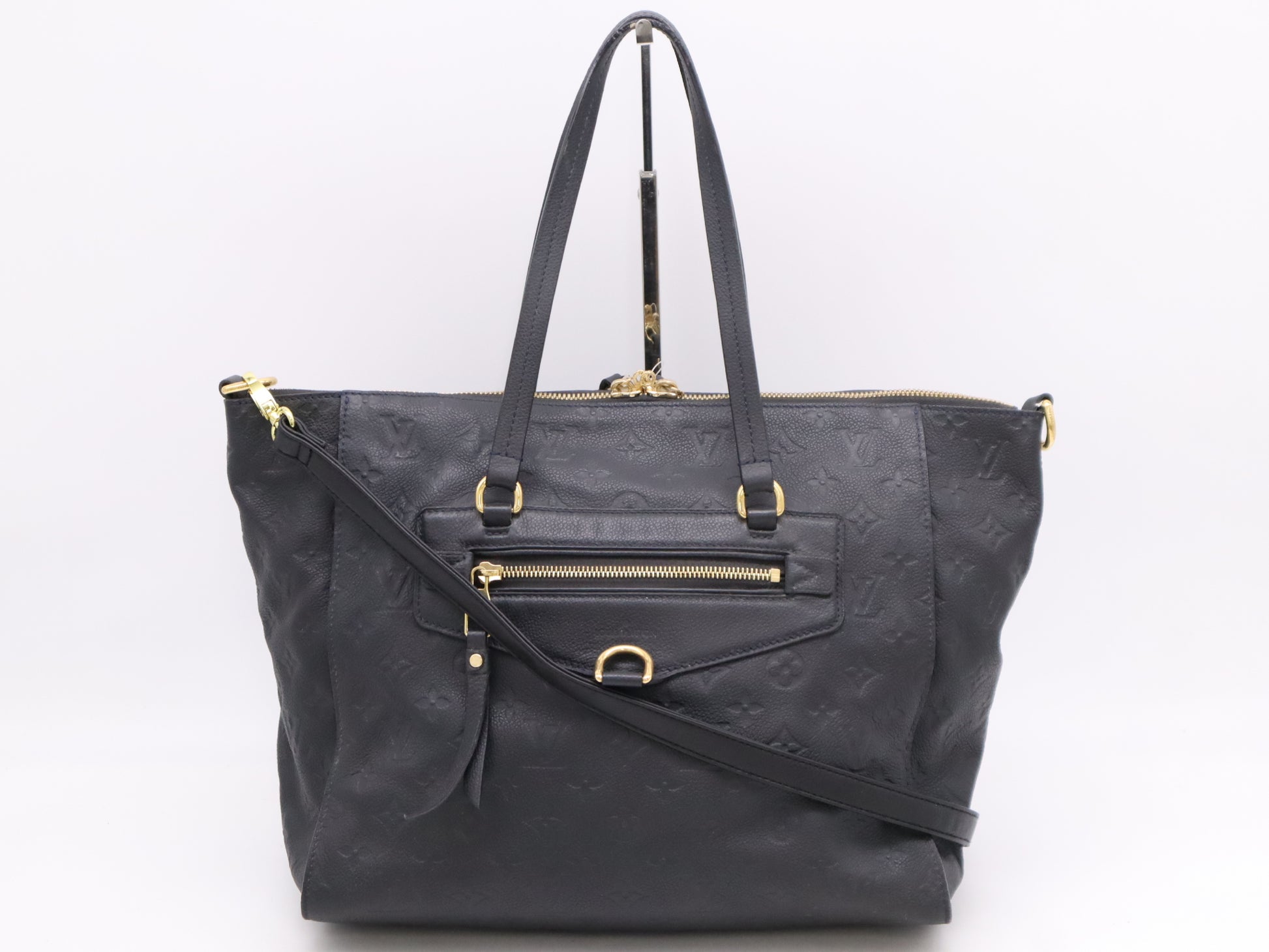 LOUIS VUITTON M93410 Empreinte Le Migneuse PM Tote Bag with Shoulder Strap