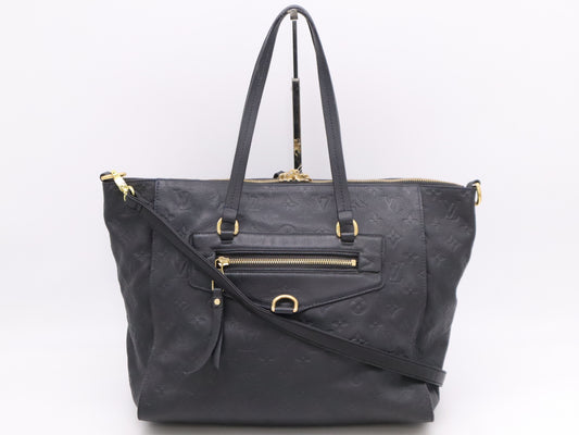 LOUIS VUITTON M93410 Empreinte Le Migneuse PM Tote Bag with Shoulder Strap