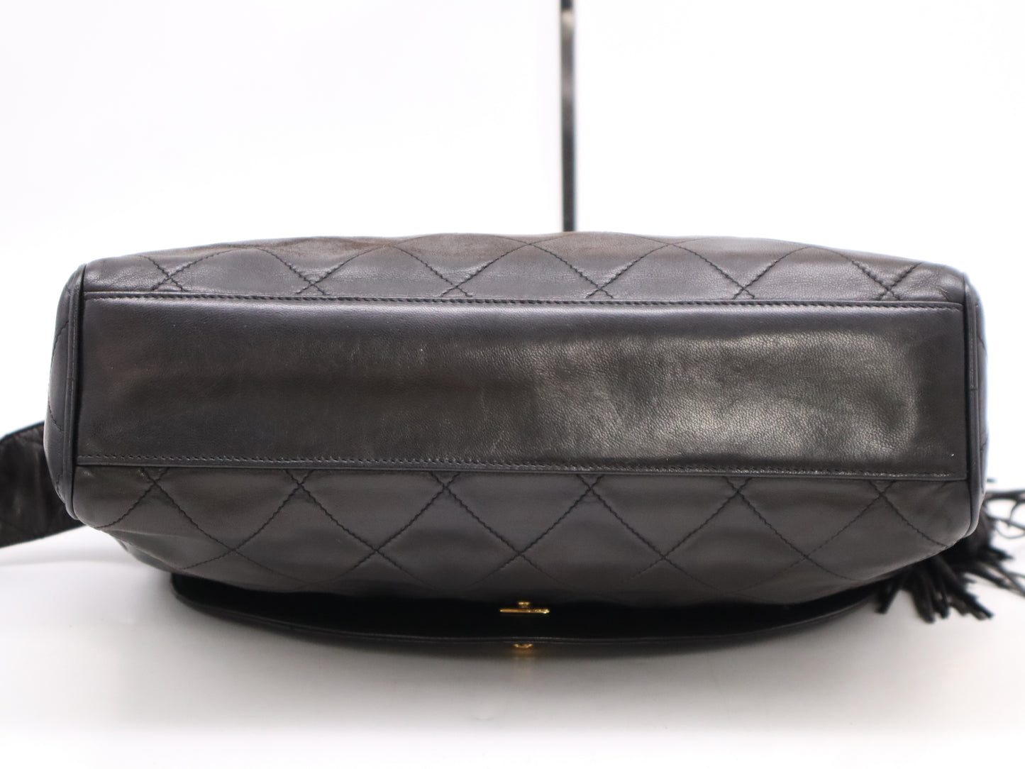 CHANEL Lambskin Matelasse 30 Shoulder Bag Black Card 3166649 Shoulder Bag