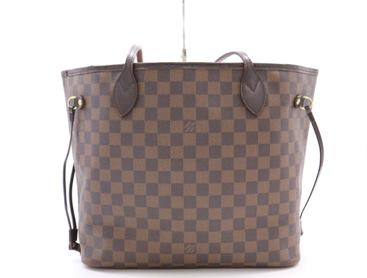 LOUIS VUITTON N51105 Damier Neverfull MM Old Model Tote Bag