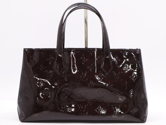 LOUIS VUITTON M93642 Vernis Wilshire PM Handbag