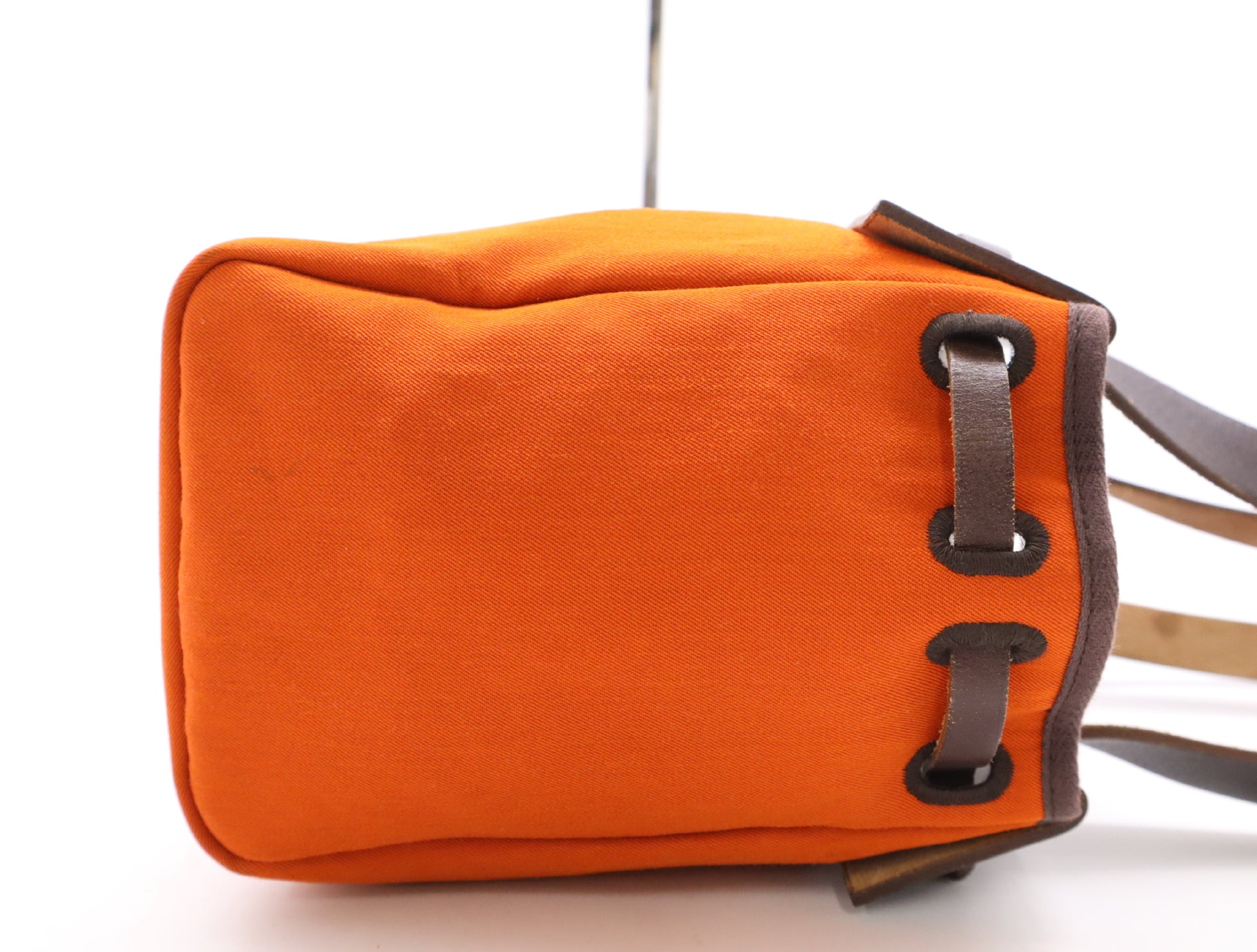 HERMES Leather Cabas Bag PM □I Stamp 2005 Tote Bag with Spare Bag