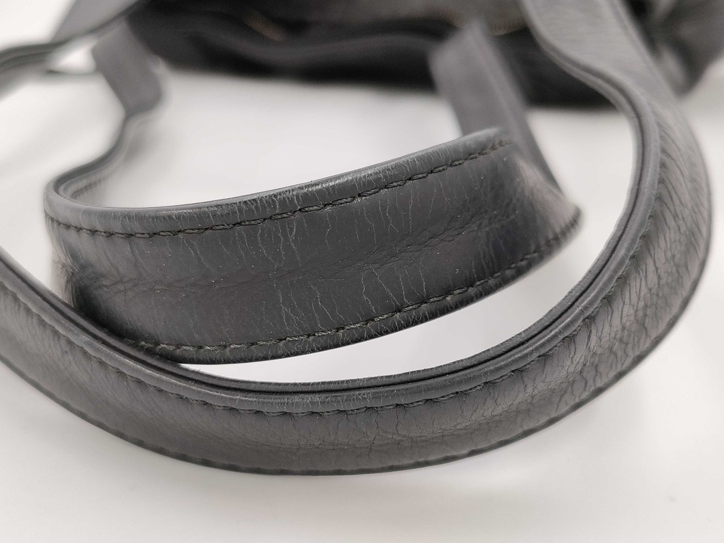 CHANEL Coco Mark Stitch Tote Bag, Silver Hardware, Black, Sticker, Card, 5522234 Tote Bag