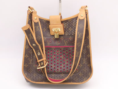 LOUIS VUITTON M95172 Musette Fuchsia Shoulder Bag