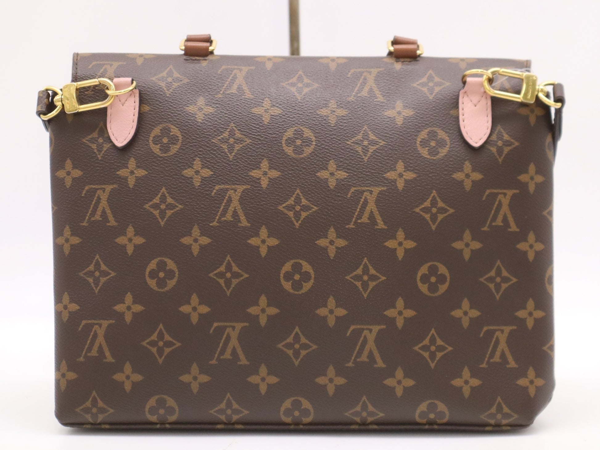 LOUIS VUITTON M43960 Marignan Rose Poudre Handbag with Shoulder Strap