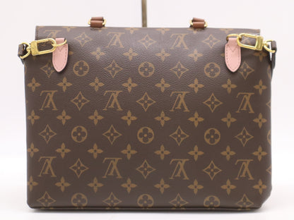 LOUIS VUITTON M43960 Marignan Rose Poudre Handbag with Shoulder Strap