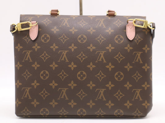 LOUIS VUITTON M43960 Marignan Rose Poudre Handbag with Shoulder Strap