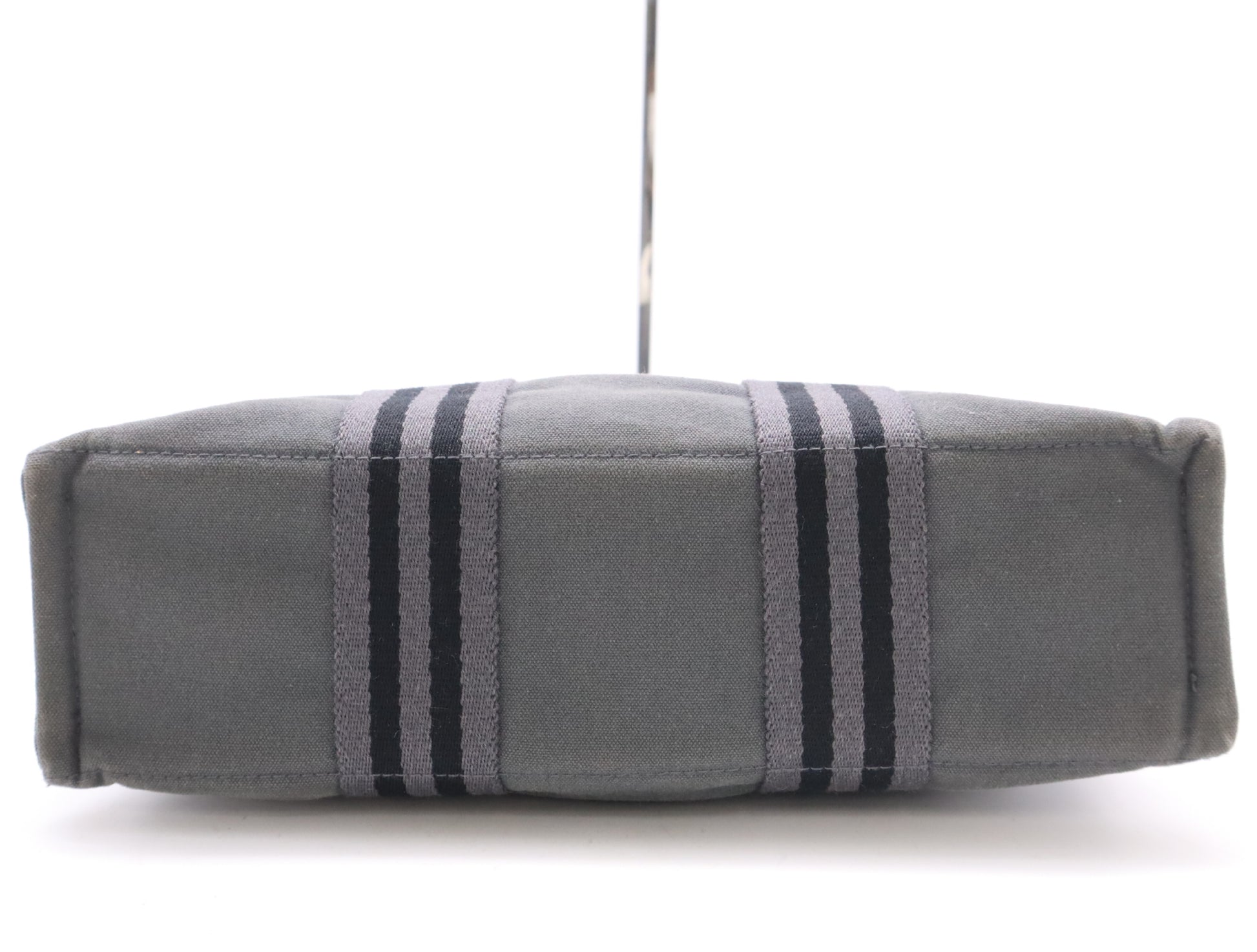 HERMES Canvas Four Toe PM Handbag