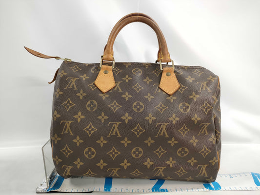 LOUIS VUITTON Monogram Speedy 30 Boston Bag