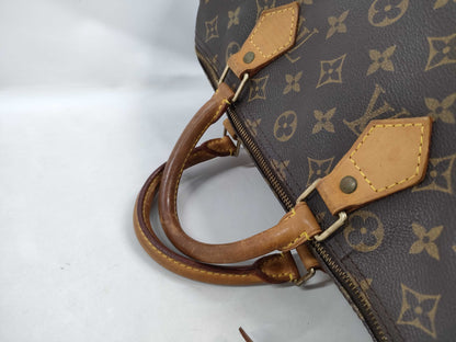 LOUIS VUITTON Monogram Speedy 30 Boston Bag