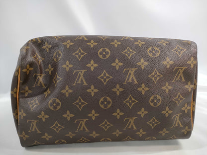 LOUIS VUITTON Monogram Speedy 30 Boston Bag