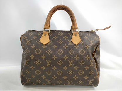 LOUIS VUITTON Monogram Speedy 30 Boston Bag