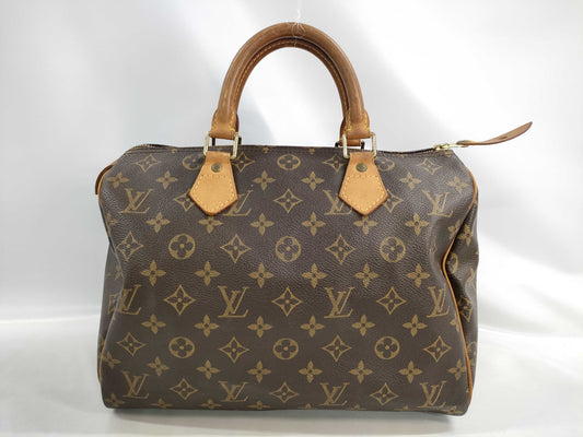 LOUIS VUITTON Monogram Speedy 30 Boston Bag