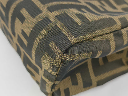 FENDI Zucca pattern Fendi Zucca hand pouch handbag